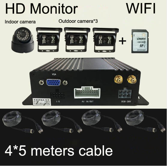 WIFI DVR With remote mobile monitor